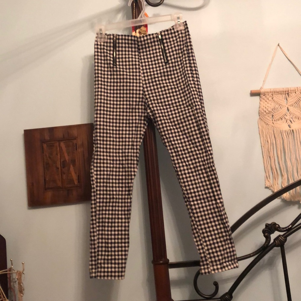 gingham pants